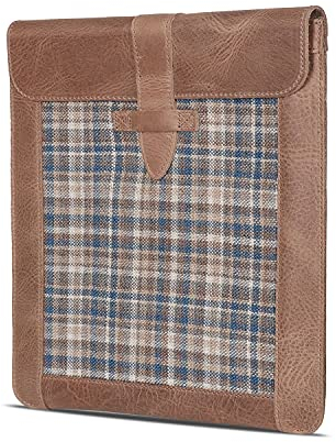 Londo Sleeve Bag in Vera Pelle per iPad e iPad Pro – Case Protettiva Elegante e Resistente per Tablet