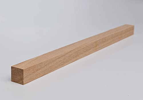 Holzleiste - Eiche gehobelt - 20 x 20 x 350-1000mm (20 x 20 x 800mm)