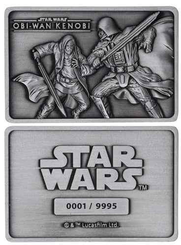 FANATTIK Star Wars - Obi-Wan Kenobi Limited Edition Ingot K-029 Star Wars - Obi-Wan Kenobi Limited Edition Ingot,Black