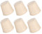 Lampenschirme Set von 6, Kandelaber-Schirme, kleine Kronleuchter-Schirme, Uno Fitter, moderne Glocken-Lampenschirme für Tisch, Boden, Wand, Kronleuchter, Nachttischlampe