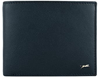 JAGUAR Portefeuille pour Homme en Cuir véritable, Porte-Cartes de crédit, Porte-Documents, Fin avec boîte Cadeau Classic
