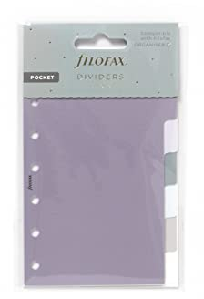 Filofax 132792 Trennblätter Norfolk Pocket 6er