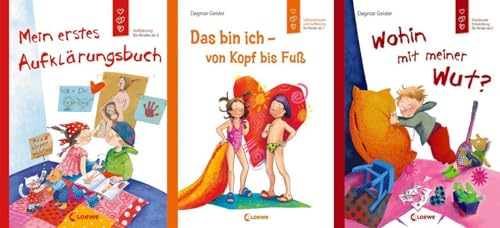 Mein Körper gehört mir / Ich und meine Gefühle / Mein erstes Aufklärungsbuch / Das bin ich von - Kopf bis Fuß / Wohin mit meiner Wut + 1 exklusives Postkartenset