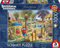 Schmidt Spiele 58423 Thomas Kinkade, Kiddinx, Benjamin Blümchen, Ein Tag im Neustädter Zoo, 1000 Teile Puzzle