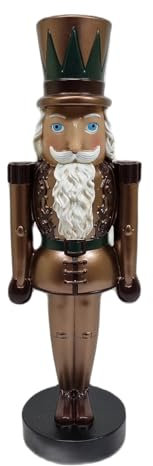 Fachhandel Plus DEKOFIGUR Nussknacker Klassische Weihnachtsdeko traditionelle Weihnachtsfigur