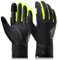 ROCKBROS Winterhandschuhe, Fahrrad Handschuhe Winter Touchscreen Thermohandschuh, Laufhandschuhe Winddichte rutschfest Skihandschuhe Herren Damen Outdoor Thermo Handschuhe