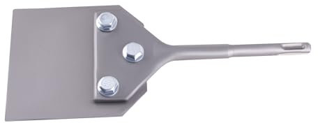 CNCYEAH SDS Plus Spachtelmeißel Meißel, Fliesenmeißel 250x100 mm, Spachtelmeißel Farbschaber für Abziehen von Fußbodenkleber Farbe Linoleum Fliesenkleber und PVC