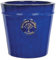 MAISONICA Small 20cm Blue Heritage Garden Ceramic Planter Plant Flower Pot - Frost Proof
