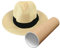 Jolliman Panama Hat Roll and Fold with Travel Tube for Men Women Summer Beach Sun Hat Wide Brim (UK, Alpha, L, Stone)
