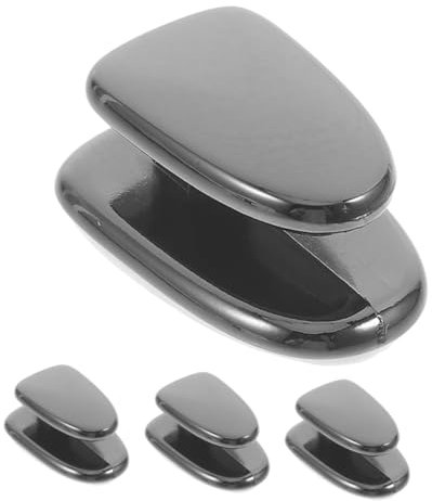 CRAFTHROU 4 Stück Autohaken Auto-Aufhänger Aufhänger für Kopfstützen von Fahrzeugen Fahrzeughaken Kleiderbügel für Auto Haken für Auto Schlüsselhaken kleine Haken fürs Auto Zinklegierung