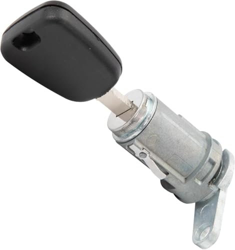 cylindre Barillet serrure de porte avant gauche compatible Peugeot 407 (2004-2010) et 307 (2001-2008) OEM 9170 avec Clé