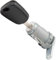 cylindre Barillet serrure de porte avant gauche compatible Peugeot 407 (2004-2010) et 307 (2001-2008) OEM 9170 avec Clé