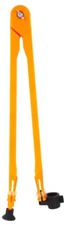 Monozoz Professional Geometry Compass | Compass Drawing Tool Woodworking Compass with Suction Cup - Portable Math Geometry Tools Drawing Compass for Teacher Designer Carpenters