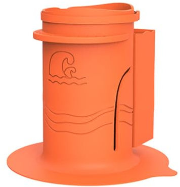 MiOYOOW Porte-gobelet pour Kayak, Porte-Boisson à Ventouse pour Planche à Pagaie, Porte-Bouteille d'eau Réglable pour Paddle Board, avec Support de Téléphone Latéral, Accessoires Stockage Kayak