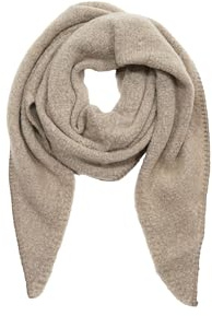 Faera Damen Schal | Elastischer Bouclé-Strick für perfekte Passform | Kuschelig weiches Material, das nicht kratzt | Normal Fit | Einfarbig