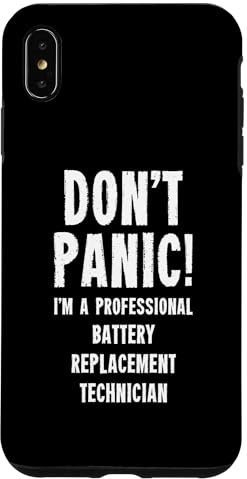 iPhone XS Max Battery Replacement Technician Case