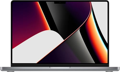 2021 Apple MacBook Pro mit Apple M1 Pro Chip (16-zoll, 32GB RAM, 512GB SSD Kapazität) (QWERTZ German) Space Grau (Generalüberholt)