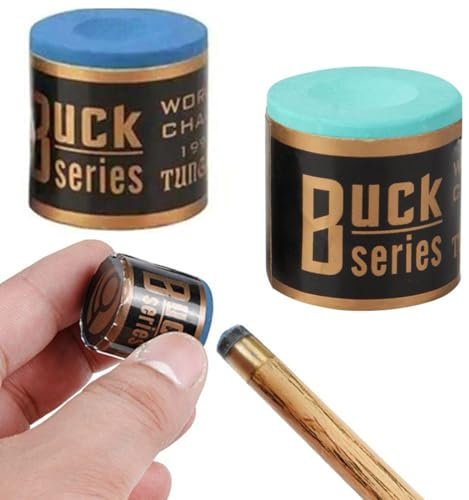 CATOR Pack of 2 Billiard Chalk, Billiard Pool Cue Chalk, Snooker Chalk, Billiard Chalk, Non-Slip Billiard Table Stick Chalk, Billiard Cue Rubbing Powder for Home Bars, Tournaments, Games, Billiard
