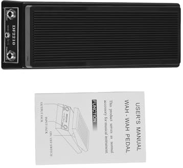 Gitarrenpedal Klassiker Wah Sound Gitarrenffekt Pedal Wah-Wah Stereo Sound Pedal 6,35 mm Eingang/Ausgang DC 9V Netzteil