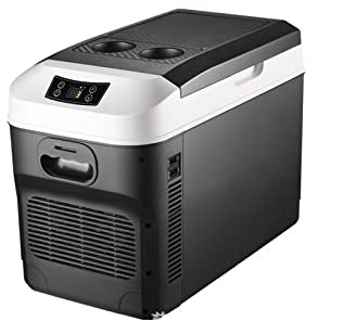 LRFVADW Mini Fridge 20L Car Home Mini Refrigerator Fridges Drinks Food Cooler Heater Keep Warm Fresh for Pinic Camping Protable