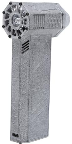 Mingzhe Soffiatore Portatile Ad Alta Potenza Jet Dry Blower da 150000 Giri/min per Sport All'aria Aperta e Campeggio, Ideale per la Stagione Calda (Grigio)