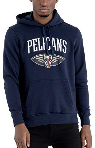 New Era - NBA New Orleans Pelicans Team Logo Hoodie - Blau Größe M, Farbe Blau