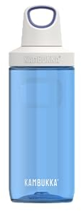 Kambukka Trinkflasche - Trinkflasche Sport mit Twist Deckel - Auslaufsicher - Reno 500 ML - Modell Reno Sapphire