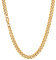 Richsteel 6mm breit 71cm Kette goldene Halskette herren Männer Panzerkette Halskette Punk Partnerkette Freundschaftskette für Model Sänger