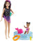 Barbie GRP39 - „Skipper Babysitters Inc. Pool-Spielset mit Babysitter-Puppe & Baby-Puppe mit Farbwechseleffekt und Zubehör, Spielzeug für Kinder von 3 bis 7 Jahren