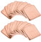 sourcing map 20Stk. Flach IC Chipatz Thermisch Kupfer Kühlkörper für CPU GPU RAM 15x15x1,8mm