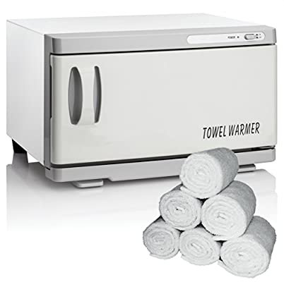 Xanitalia Scaldasalviette Elettrico con 6 Salviette in spugna per Estetista e Barbiere (370.008+370.017)