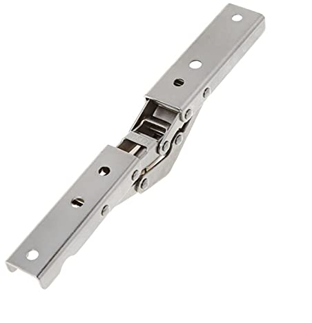 FJZFXKZL Scharniere Klappbar 4 Stücke Edelstahl überlappend 90 Grad Klapptür/Regal Scharniere Verdeckte Halterung Tischrahmen Möbelteile Hardware