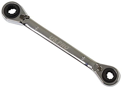 US Pro 4 in 1 Reversible Ratchet Spanner 8mm 9mm 10mm 11mm 72 Teeth