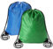 Sliverdew Rucksack mit Kordelzug, Schwarz, für Fitnessstudio, Großpackung, Sack, Großpackung, Rucksack, Blau/Grün, 40 × 35cm, Rucksack mit Kordelzug
