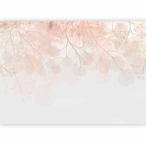 murando - Carta da Parati Adesiva Foglie 392x280 cm Fotomurali Adesivi Murali Rivestimento Parete Moderna per Pareti Adesiva Muro Decorativo Fotomurale Natura Pianta Di Foglie Aspetto concreto