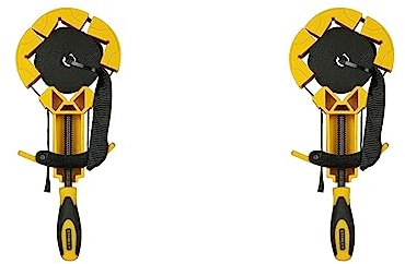Stanley ST083100 Band-Clamp 4.5m/15ft, Yellow/Black (Pack of 2)
