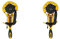 Stanley ST083100 Band-Clamp 4.5m/15ft, Yellow/Black (Pack of 2)