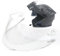 Letetexi Helm Ersatzvisier Abnehmbar Motorradhelm Visier Ersatz Winddicht PC Schild Sport Freizeit Im Freien Outdoor Motorrad Fahren Bunt Ersatzvisier Anti Nebel