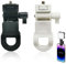 YAFIYGI Monitor-Clip, Webcam-Klemme, Kamera-Halterung, Bildschirm, LCD-Display, Aufhänger für Lichtständer, Telefon, Video, Stativ, Tablet, Live-Stream, universal, 1/4-Zoll-Schraubanschlusshalter,