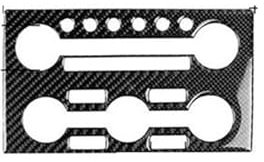 Mittelkonsole Interieurleisten Aufkleber Für Nissan Für GTR R35 2008-2016 Carbon Faser Aufkleber Auto Innen Zubehör Panel Schutz Rahmen Trim Aufkleber(13 RHD)