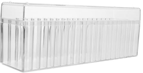 Sewroro Boîte De 4 Pièces pour pièces de monnaie graduée boîtes de collecte de pièces transparentes étui de rangement pour pièces de monnaie porte-monnaie Plastique