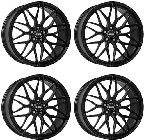 4x Dotz Felgen Suzuka black 8.5Jx19 ET35 5x112 kompatibel mit BMW 1 2 3 4 5 X1 X2 X3 X4 Z4 iX1