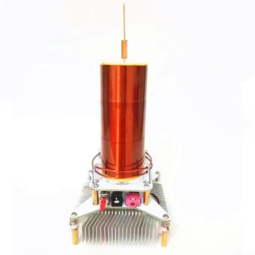 Music For Tesla Coil DIY Kit, Plasma Speaker with Wireless Audio Transmission, 24V Generator Module for Science Experiment, Includes Power