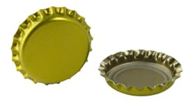 FastRack 288 Oxygen Absorbing Beer Bottle Caps | 26mm Pry-Off Gold Standard Homebrew Bottle Tops for Glass Bottles | PVC-Free Beer Crown Caps for Bottling