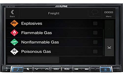 Alpine INE-W710DC - Navi Station inkl. Wohnmobil- & LKW-Software