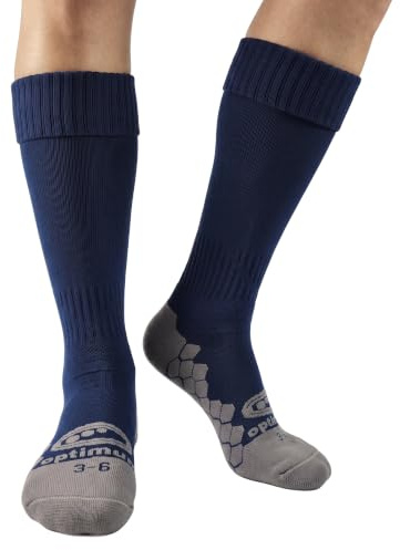 Optimum Classico Sports Socks - Moisture-Wicking, Breathable, Cushioned for Football, Rugby, Athletics - Lightweight, Quick-Dry