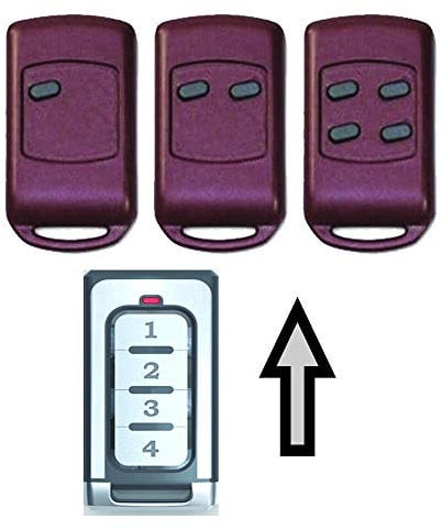 Ersatz Handsender für Weller-Handsender MT87A2 868,5MHz. 1 bis 4 Kanal