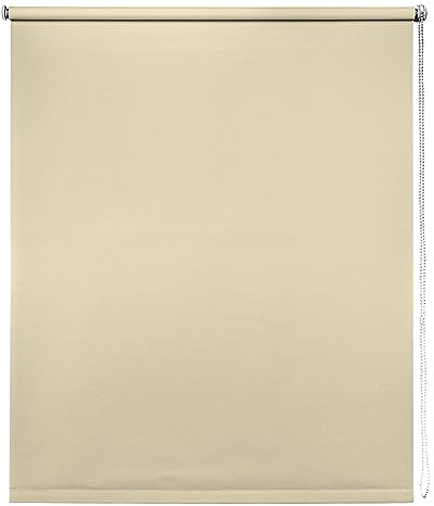 Thermal Blackout Blinds, Cappuccino 130cm (51.18), 165cm Drop - Blackout Roller Blinds For Inside and Outside Recess Fitting - Window Blinds of Multiple Colours and Sizes by New Edge Blinds