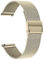 TRUMiRR Armband Kompatibel mit Garmin Vivoactive 6 5/Forerunner 570 42mm/Vivomove Trend/Sport/Venu Sq 2 Music/Venu 2 Plus, 20mm Gewebt Edelstahl Metall Uhrenarmband Armband für Garmin Vivomove Trend