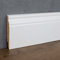 Südbrock | Sockelleisten | 319.19100.31 | Berliner Profil | 19 x 100 x 2500 mm | Massivholz | Kiefer Deckend Weiß | Hamburger Leiste | 1 Stück